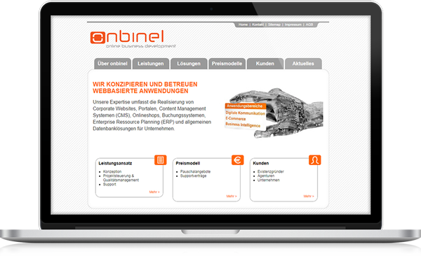 Onbinel Website Design & Development by CMYK [Group]